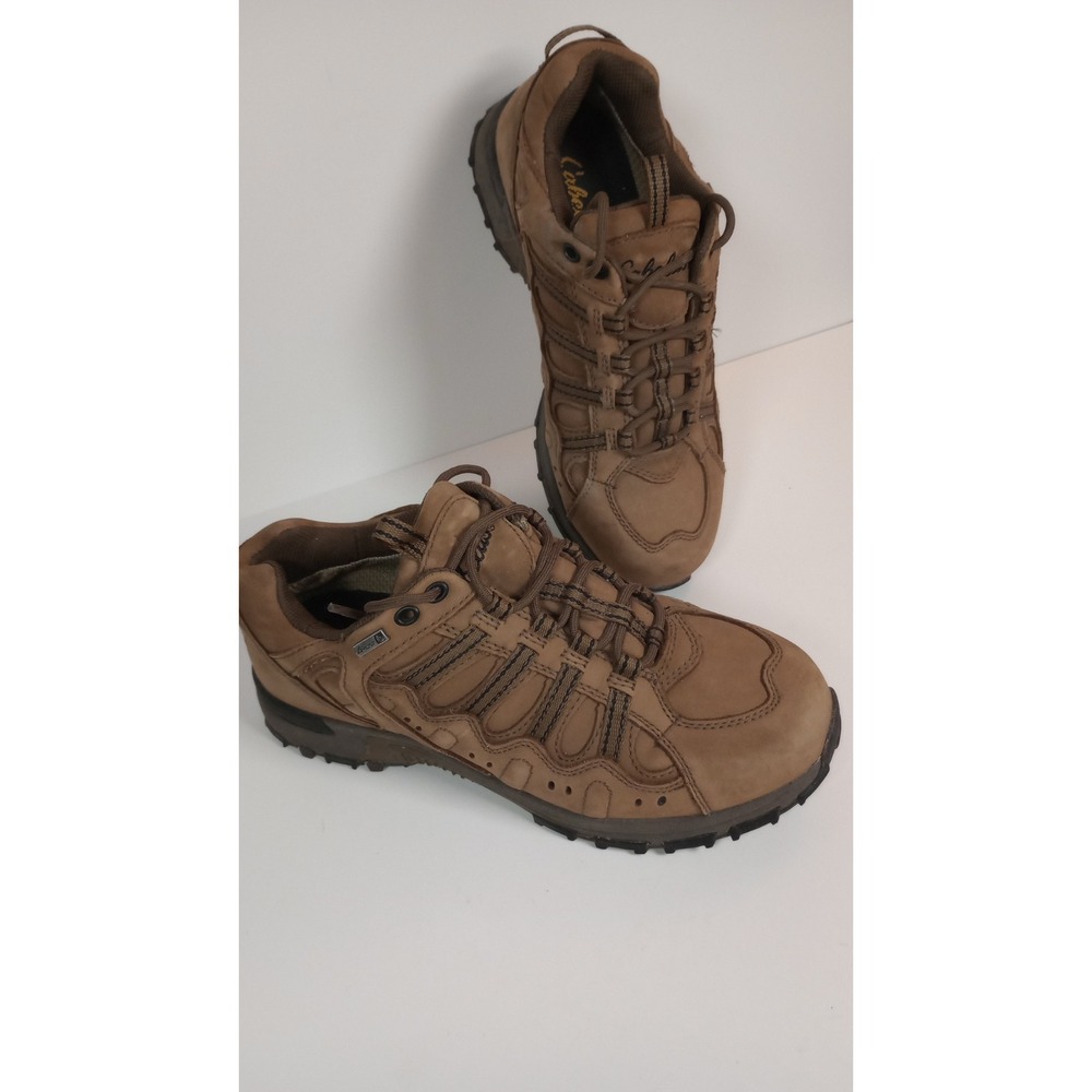 Cabela's Brown Hiking/Hunting/Work Shoe Size 9 EEEE Outdoorsman Comfort